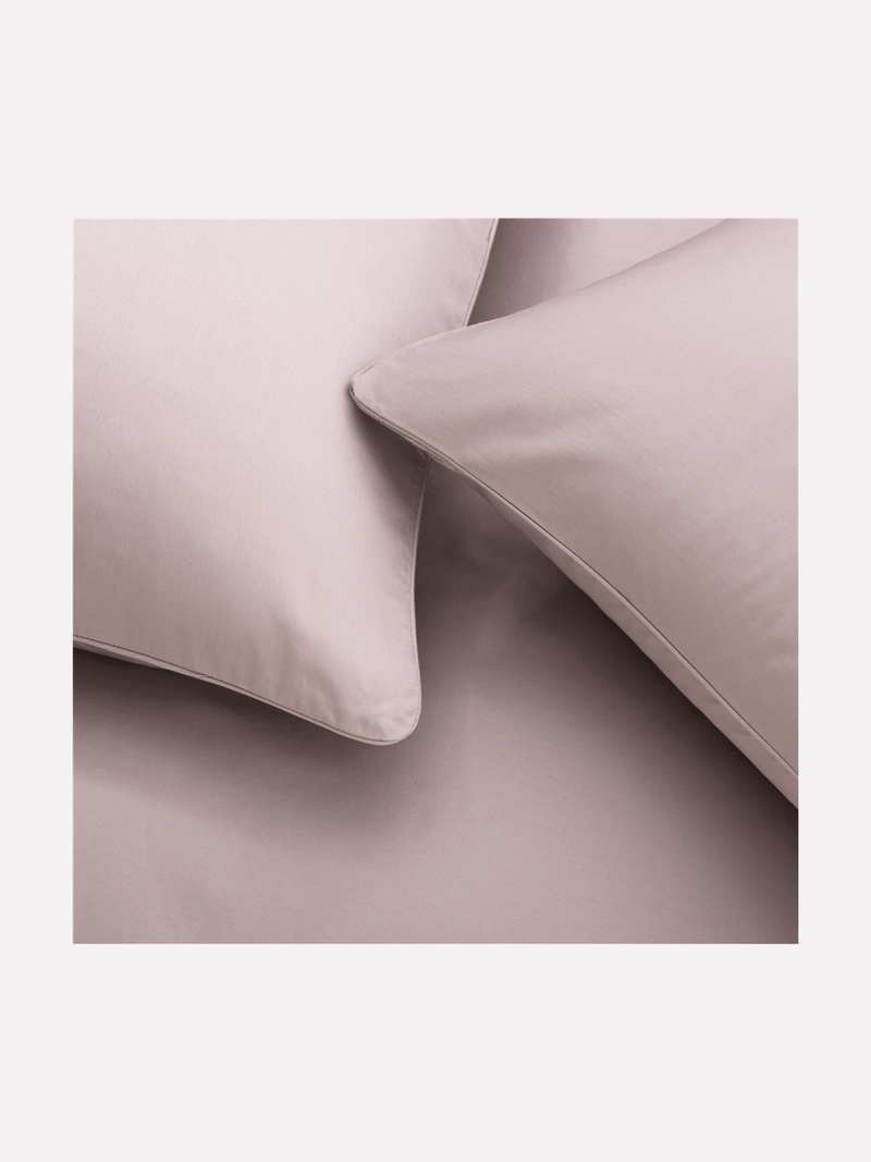 Gold Seal Certified Egyptian Cotton 300 Thread Count Duvet Cover Set Mauve