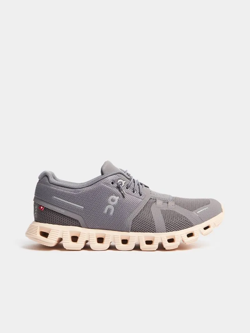 Womens ON Running Cloud 5.0 Zinc/Shell Running Shoes