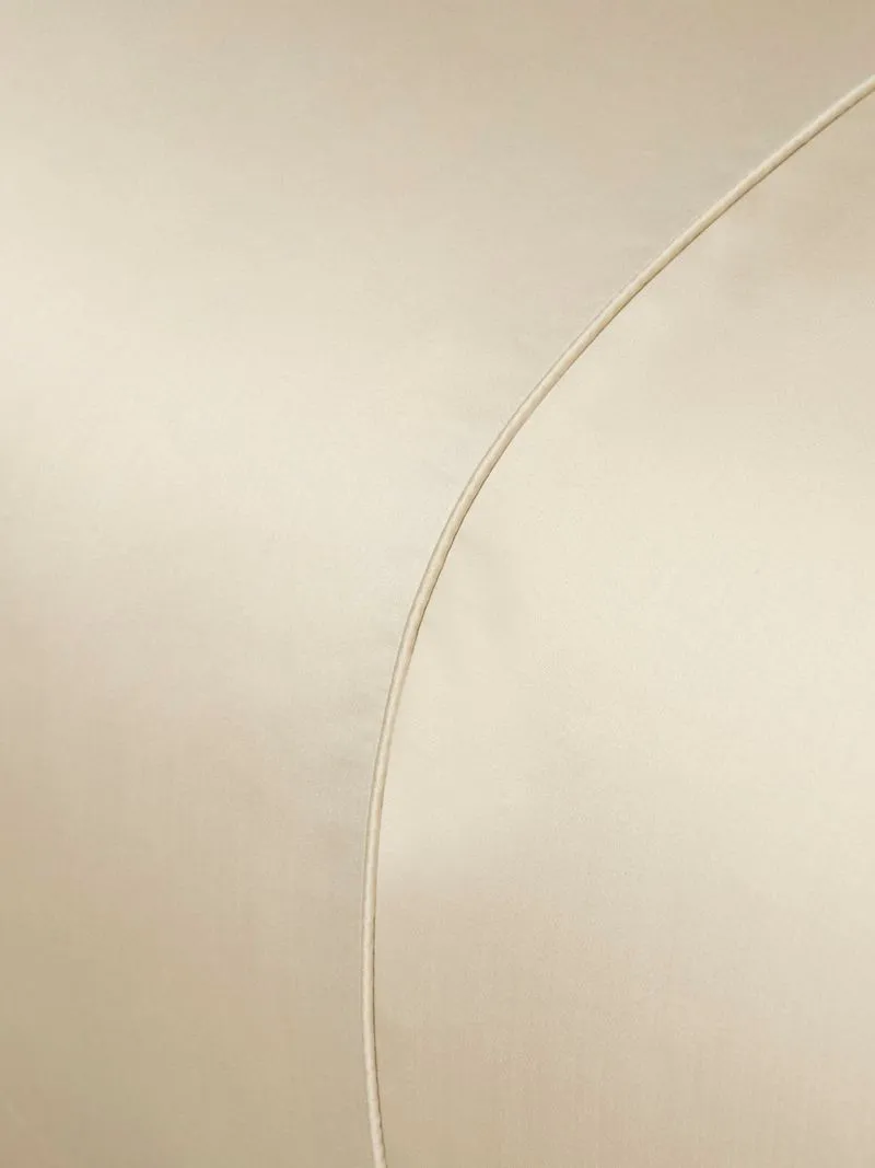 Grace Most Lustrous Gold Seal Certified Egyptian Cotton 400 Thread Count Duvet Cover Set Champagne