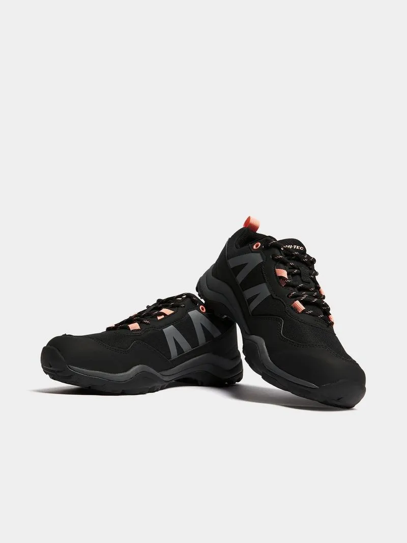 Womens Hi-Tec Conan 2 Black/Burnt Trail Running Shoes