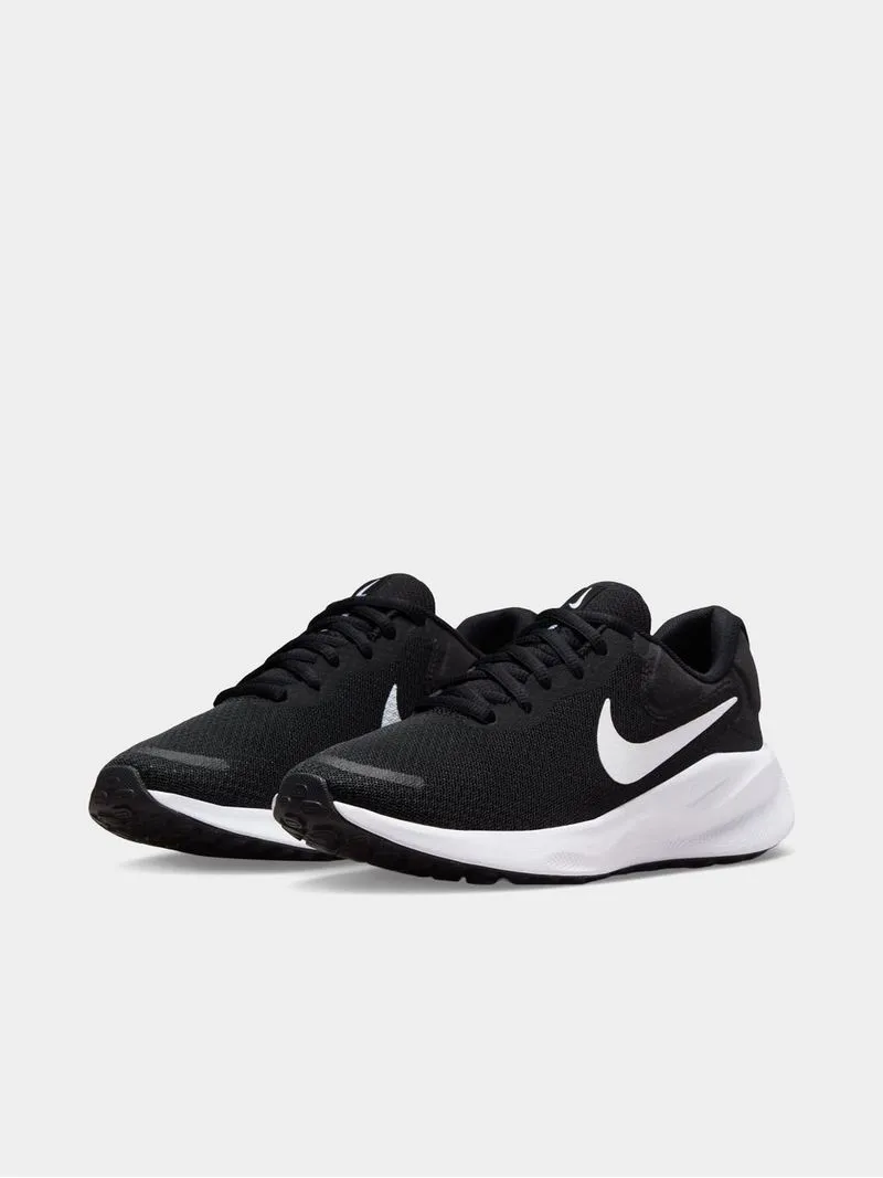 Womens Nike Revolution 7 Black/White Running Shoes