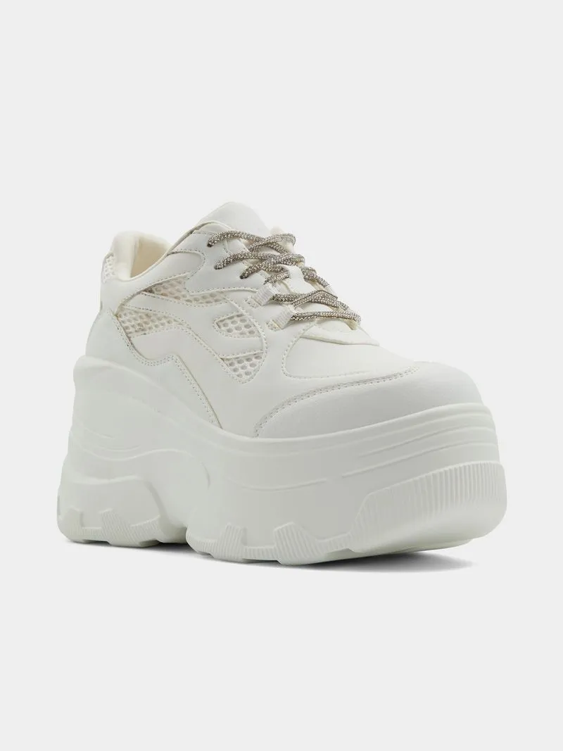 Women's Call It Spring White Alasandra Sneakers