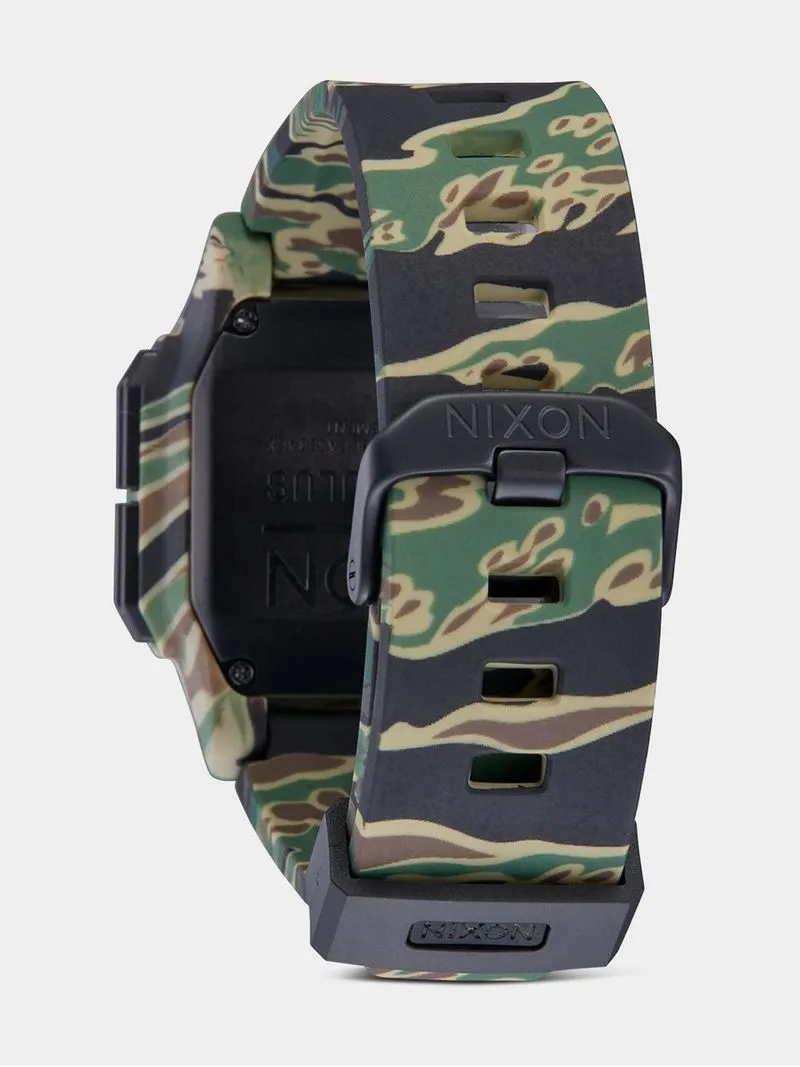 Nixon Men's Regulus Tiger Camo Silicone Watch