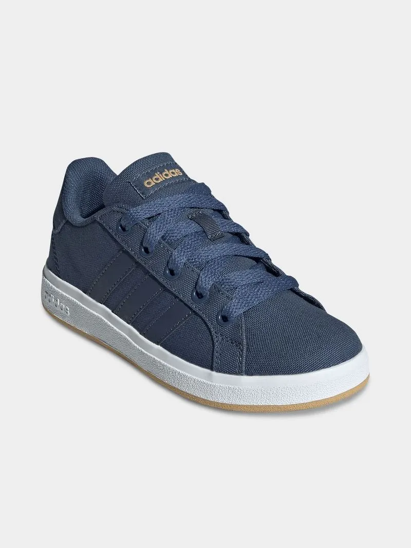 Junior Grade-School adidas Grand Court 2.0 Denim/Navy Shoes
