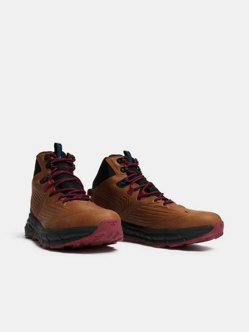 Mens Hi-Tec Fuse Trek Tan Mid Trail Running Shoes