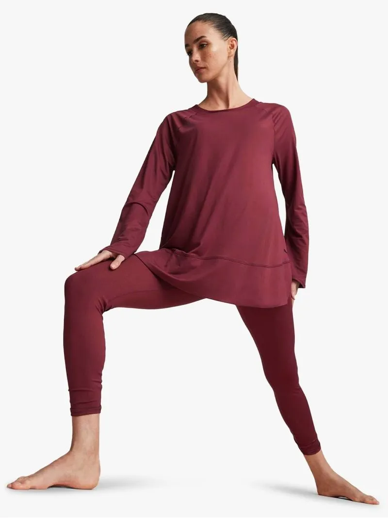 Womens Puma Maternity Studio Foundation 7/8 Purple Tights