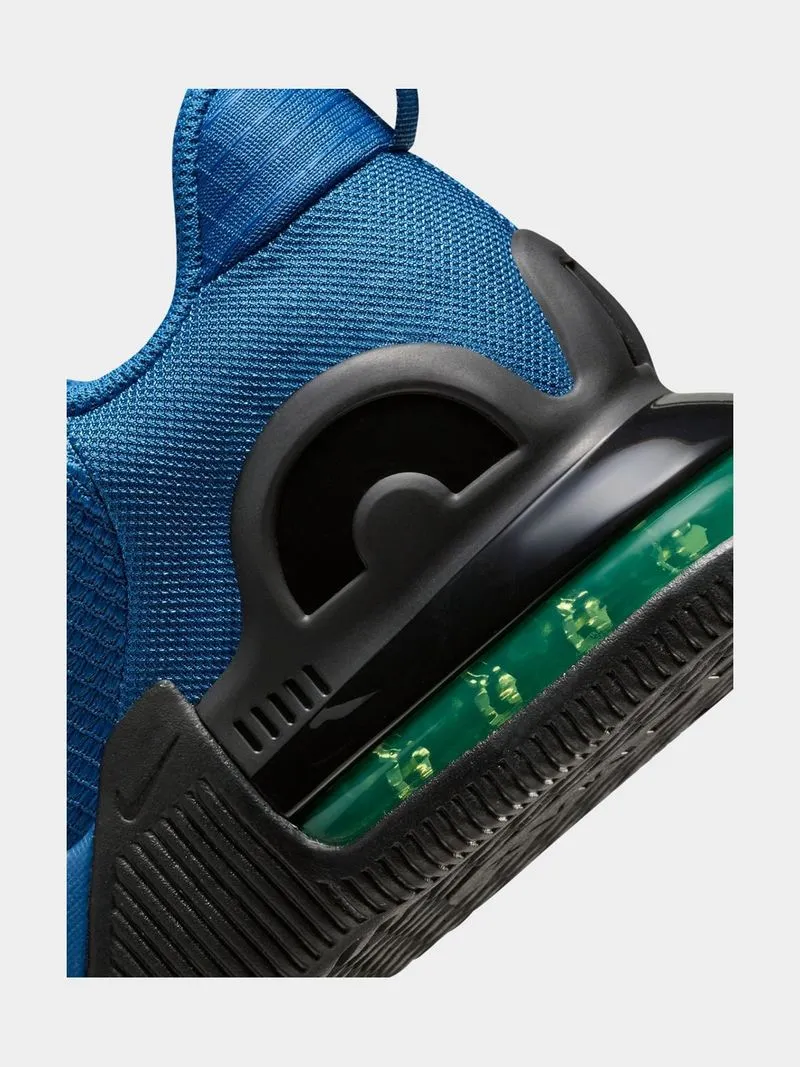 Mens Nike Air Max Alpha 5 Blue/Black/Green Training Shoes