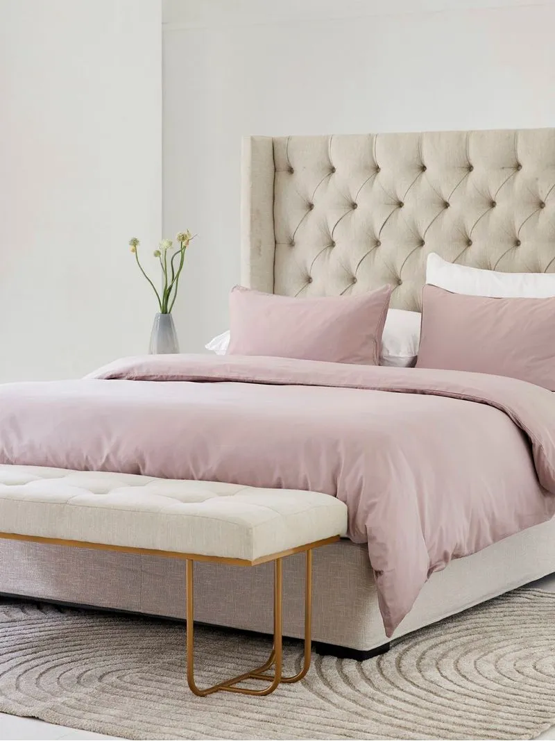 Gold Seal Certified Egyptian Cotton 300 Thread Count Pillowcase Mauve