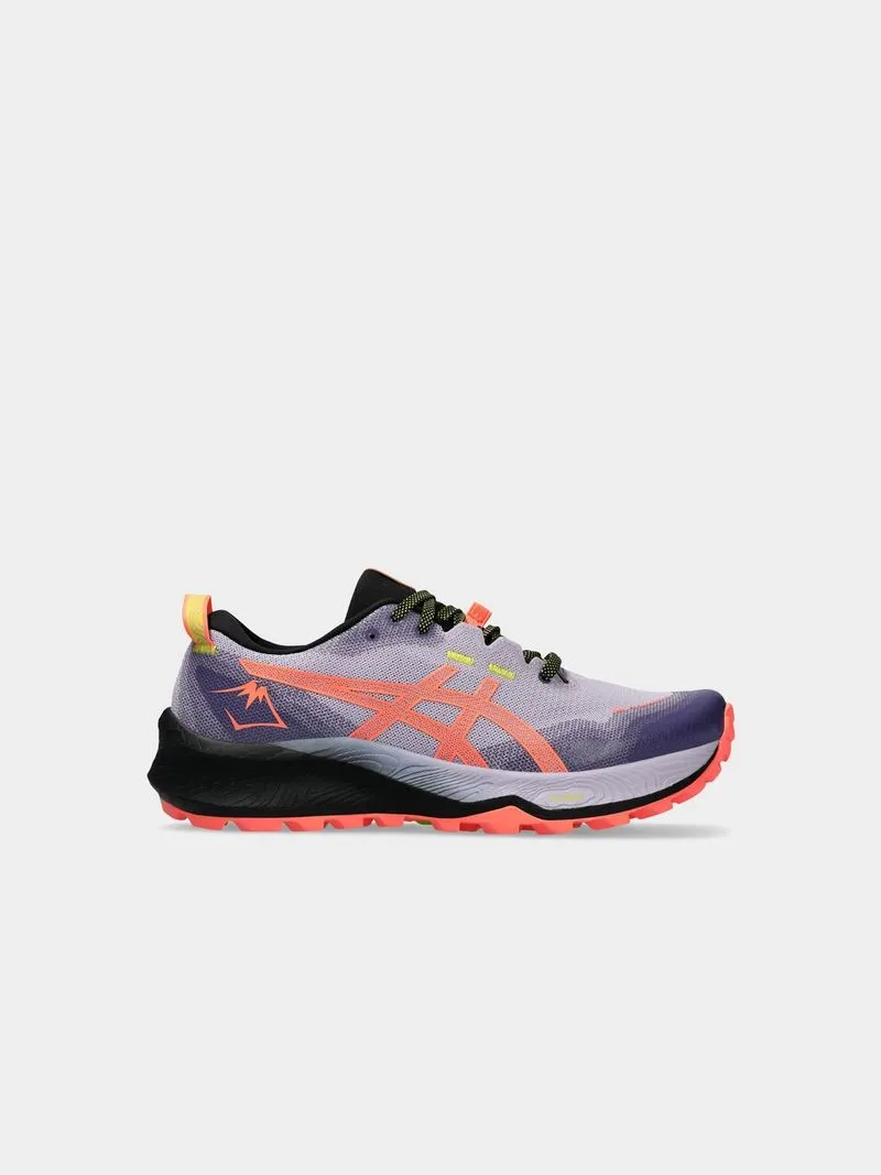 Womens Asics Gel-Trabuco 12 Faded Ash Rock/Sun Cora Trail Running Shoes