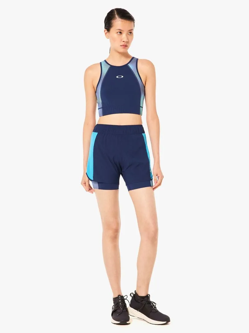 Women's Oakley Navy Pursuit Pro 7 Training Short