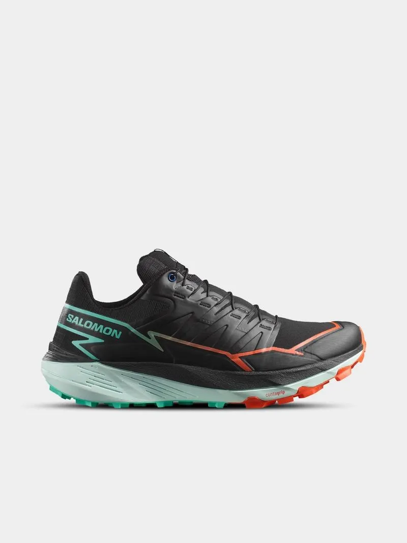 Mens Salomon Thundercross Black/Blue Trail Running Shoes
