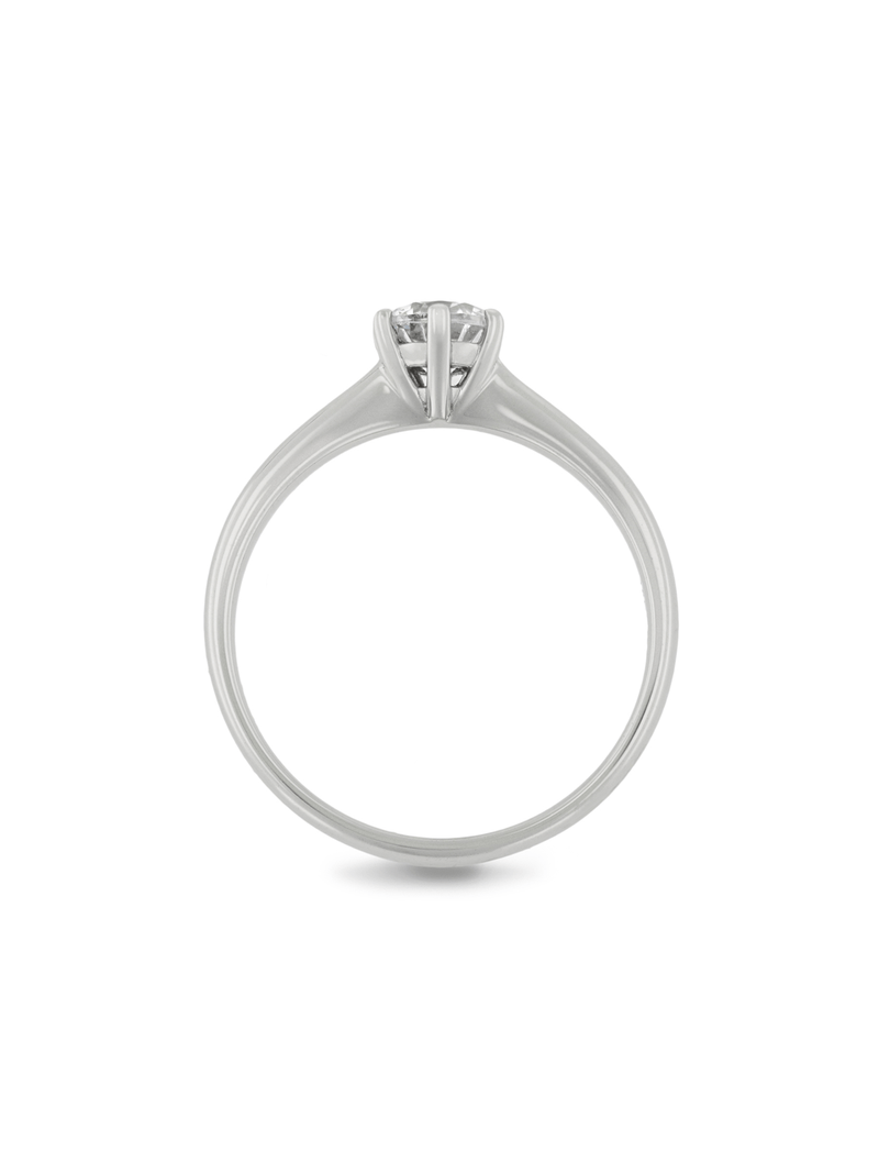 White Gold & 0.50ct Diamond Solitaire Ring