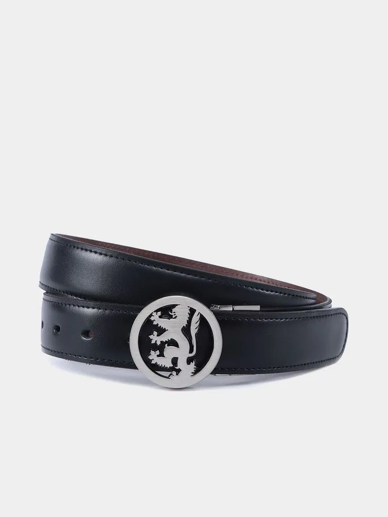 Men's Pringle Black & Tan Claudia Reversible Belt