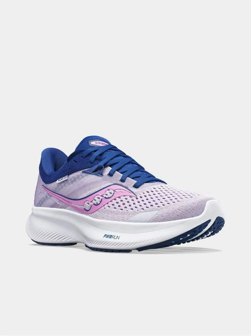 Womens Saucony Ride 16 Glacier/Ink/Blue Running Shoes