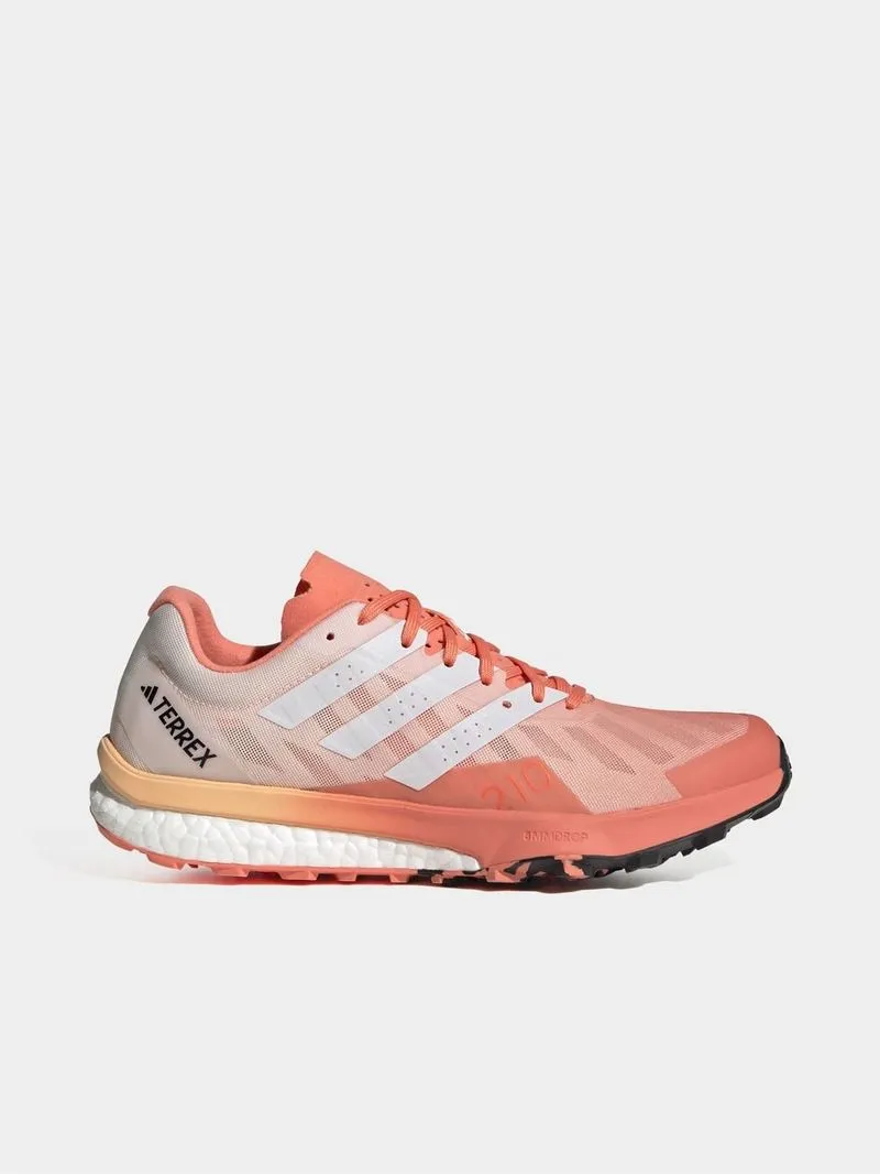 Women's adidas Terrex Speed Ultra Orange Trail Running Shoe