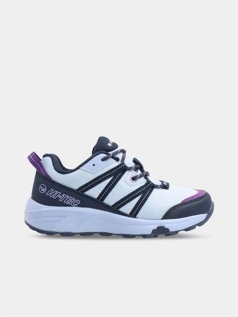 Junior Pre-School Hitec Trooper Blue/Purple Shoes