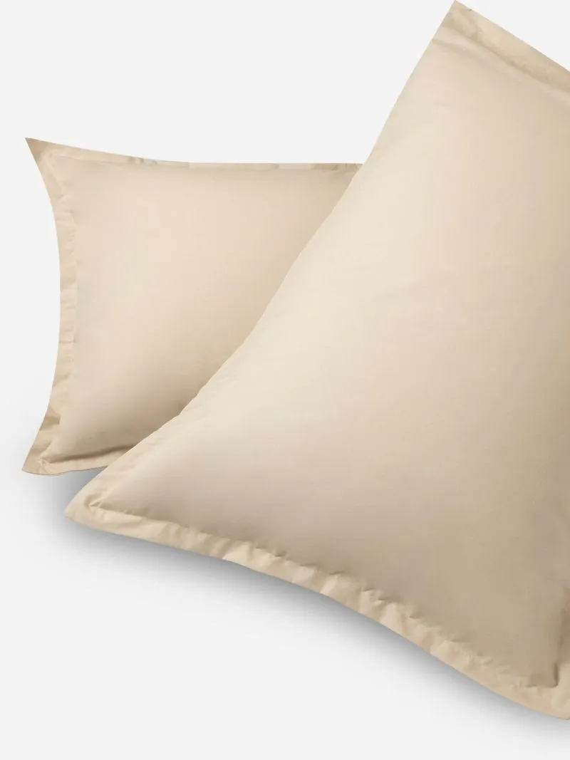 Granny Goose Most Breathable 200 Thread Count Cotton Pillowcase Set Natural