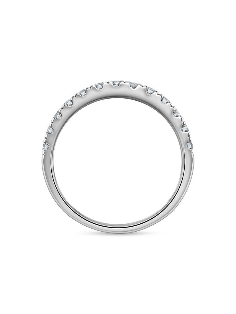 White Gold 0.5ct Lab Grown Diamond Women’s Anniversary Ring
