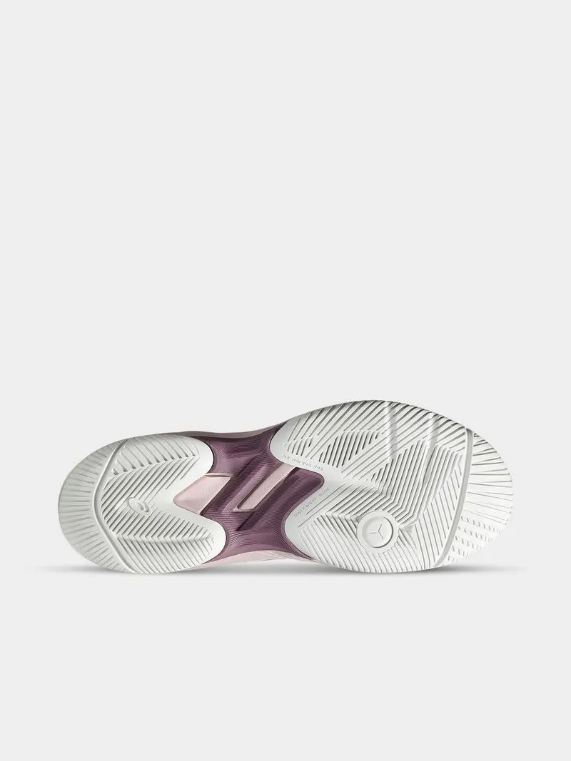 Womens Asics Gel-Game 9 White/Mauve Tennis Shoes