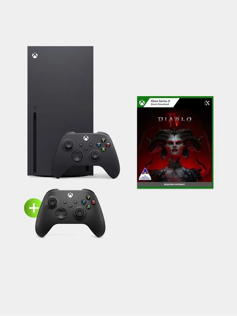 Xbox Series X + Diablo IV & Extra Contoller