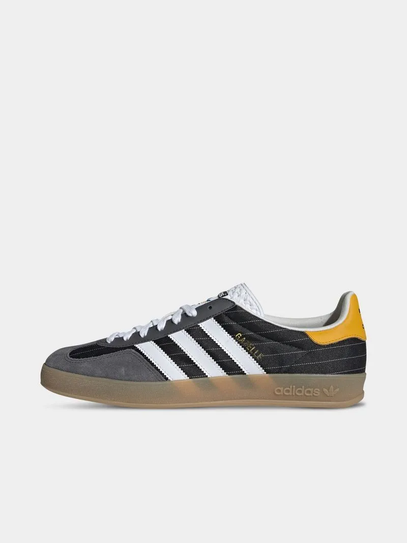 adidas Originals Men's Gazelle Indoor Black Sneaker