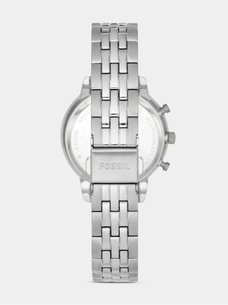 Fossil Women's Neutra Stainless Steel Chronograph Bracelet Watch