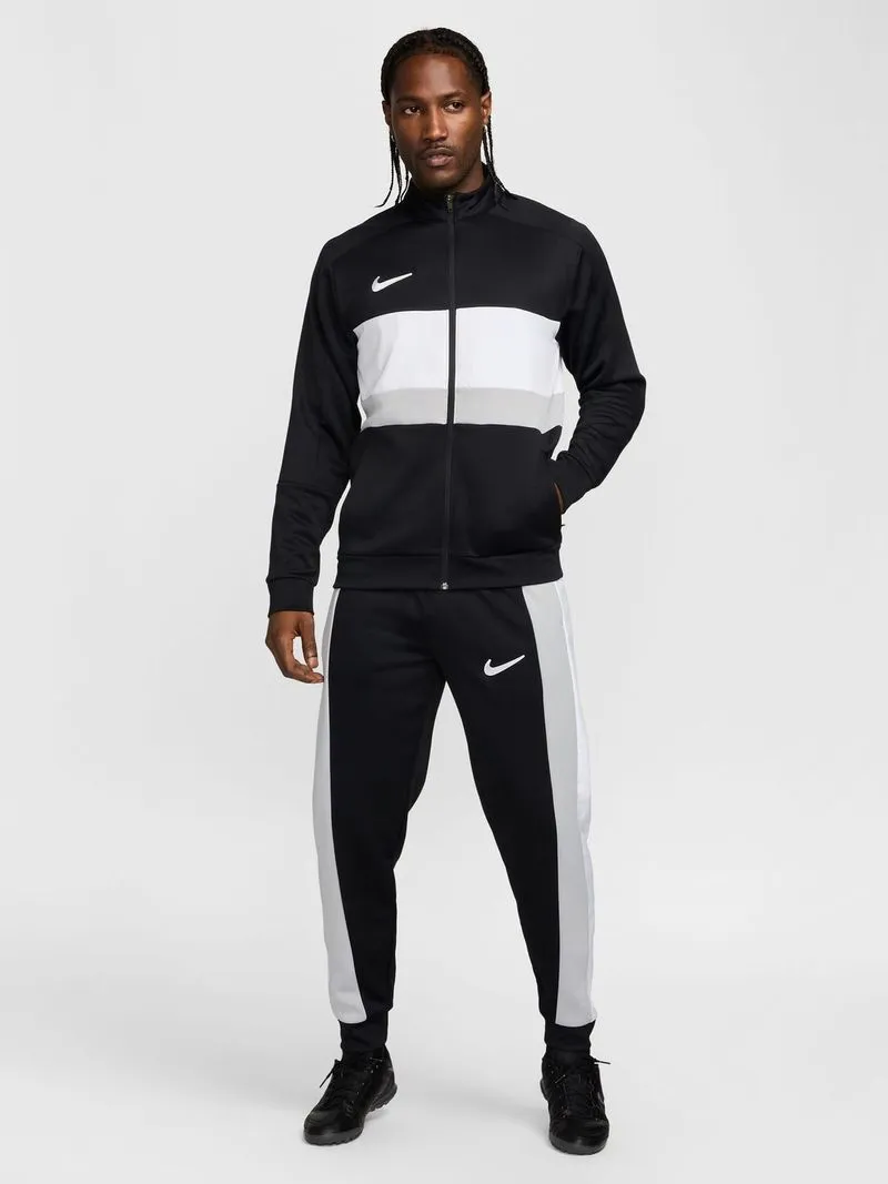 Mens Nike Dri-Fit Academy Colourblock Black/White/Grey Track Jacket