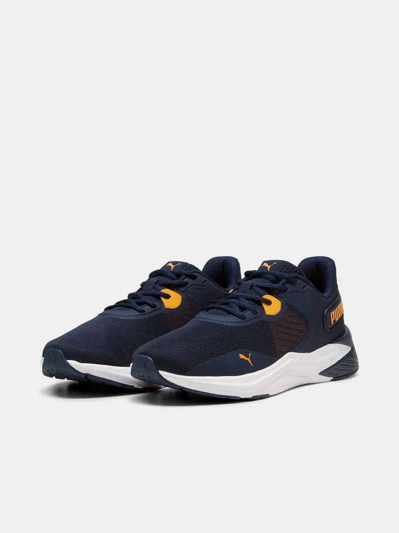 Mens Puma Disperse XT3 Navy/Orange/White Training Shoes
