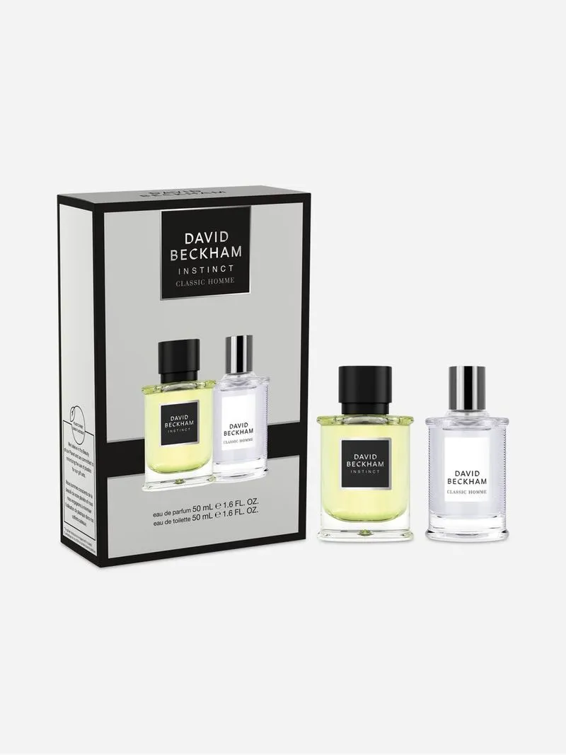 David Beckham Classic Homme Eau de Toilette & Instinct Eau de Parfum Gift Set
