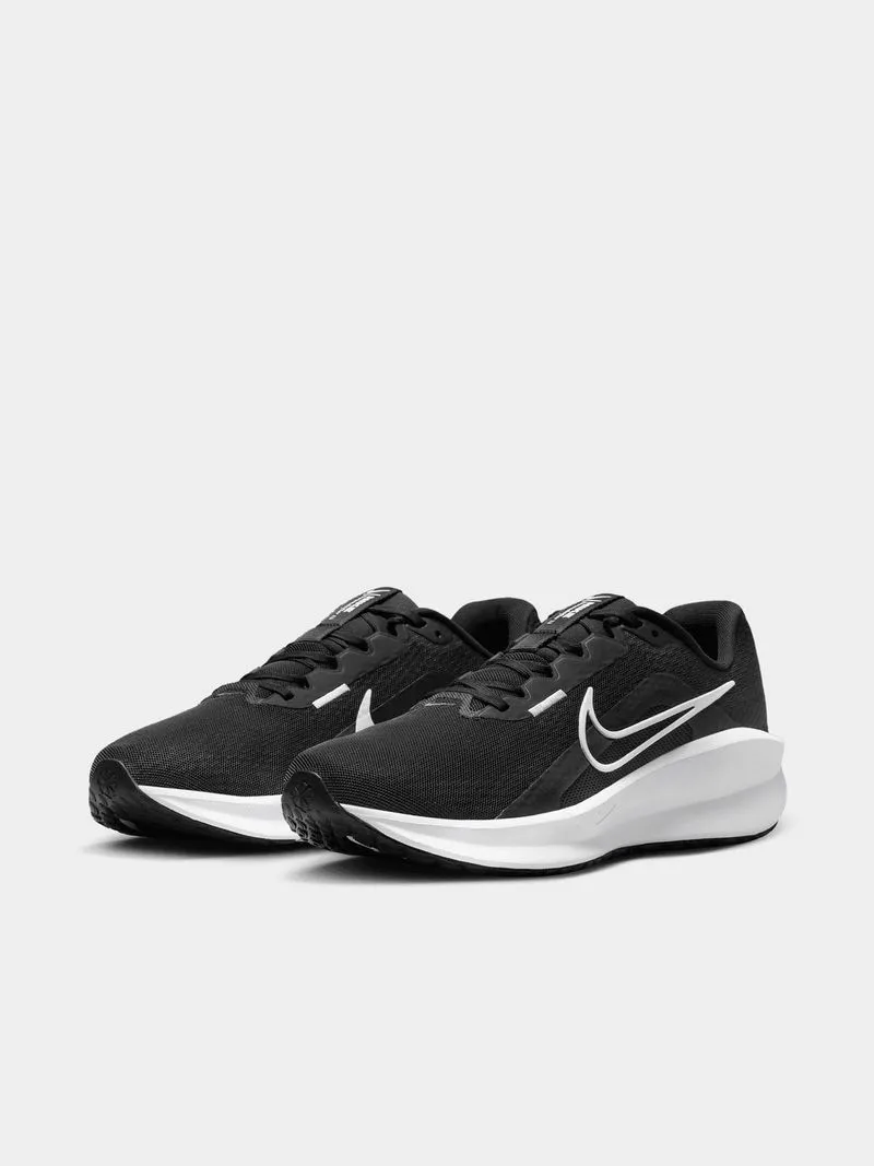 Mens Nike Downshifter 13 Black/White/Grey Running Shoes