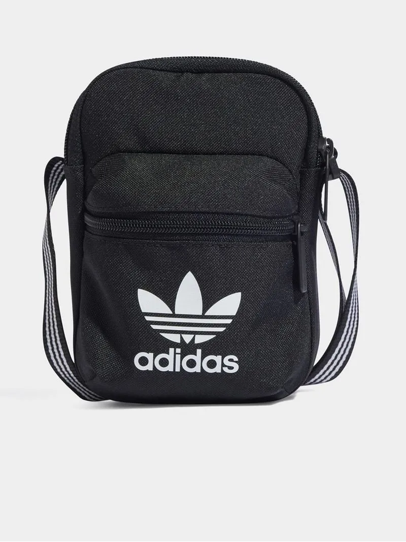 adidas Originals Unisex Adicolor Classic Festival Black Crossbody Bag