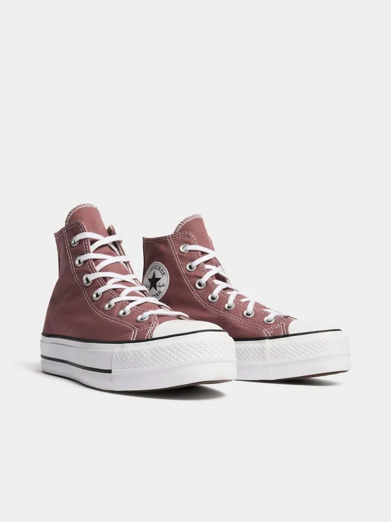 Womens Converse All Star Lift Seasonal Brown Sneakers