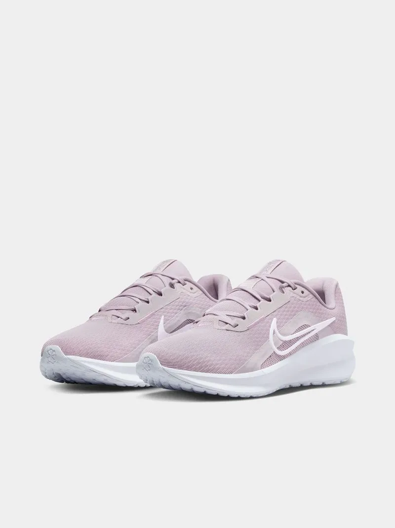 Womens Nike Downshifter 13 Platinum Violet/White Running Shoes