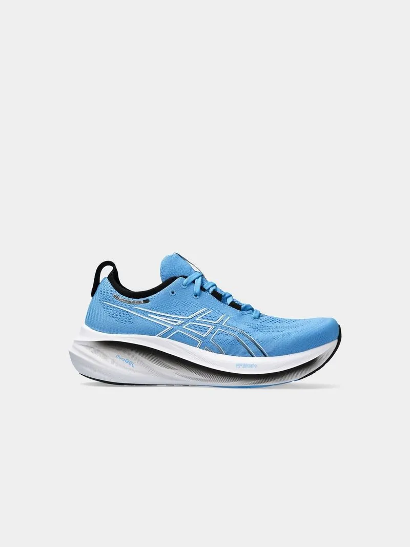 Mens Asics Gel-Nimbus 26 Waterscape/Black Running Shoes