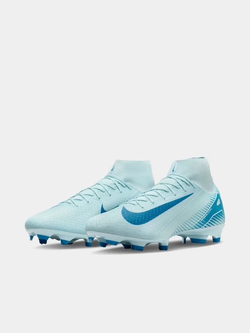 Mens Nike Mercurial Superfly 10 Academy Blue FG Boots