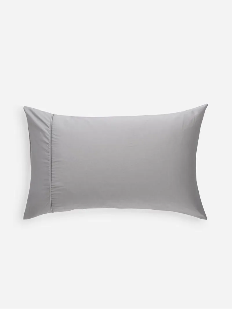 Gold Seal Certified Egyptian Cotton 600 Thread Count Pillowcase Silver