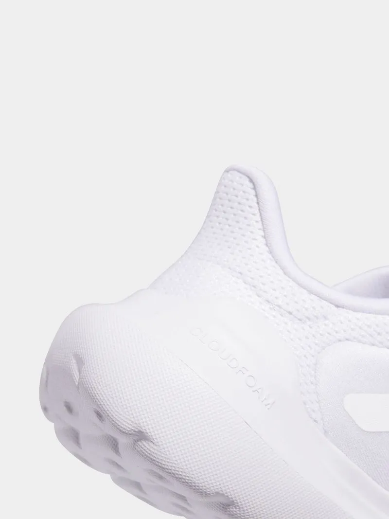 Junior Pre-School adidas Tensaur Run 3.0 White Running Shoes