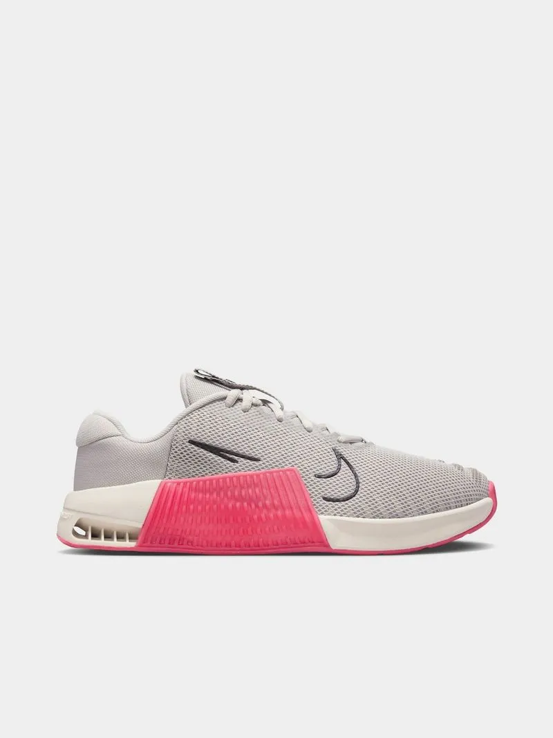 Womens Nike Metcon 9 Iron Ore/Aster Pink/Light Orewood Training Shoes