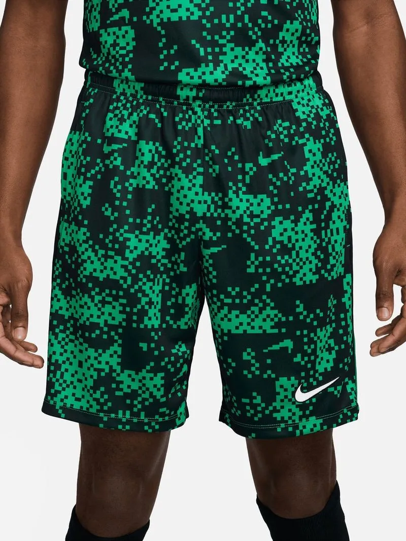 Mens Nike Dri-Fit Academy Pro All Over Print Green/Black Shorts
