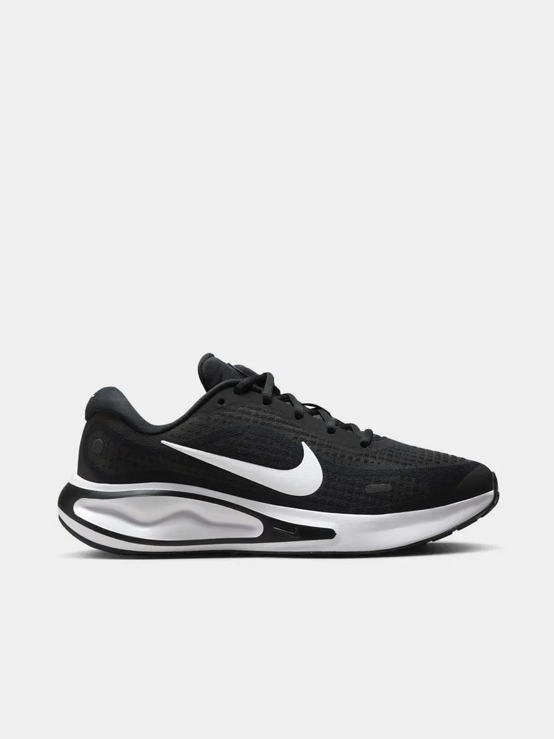 Womens Nike Journey Run Black/White Running Shoes