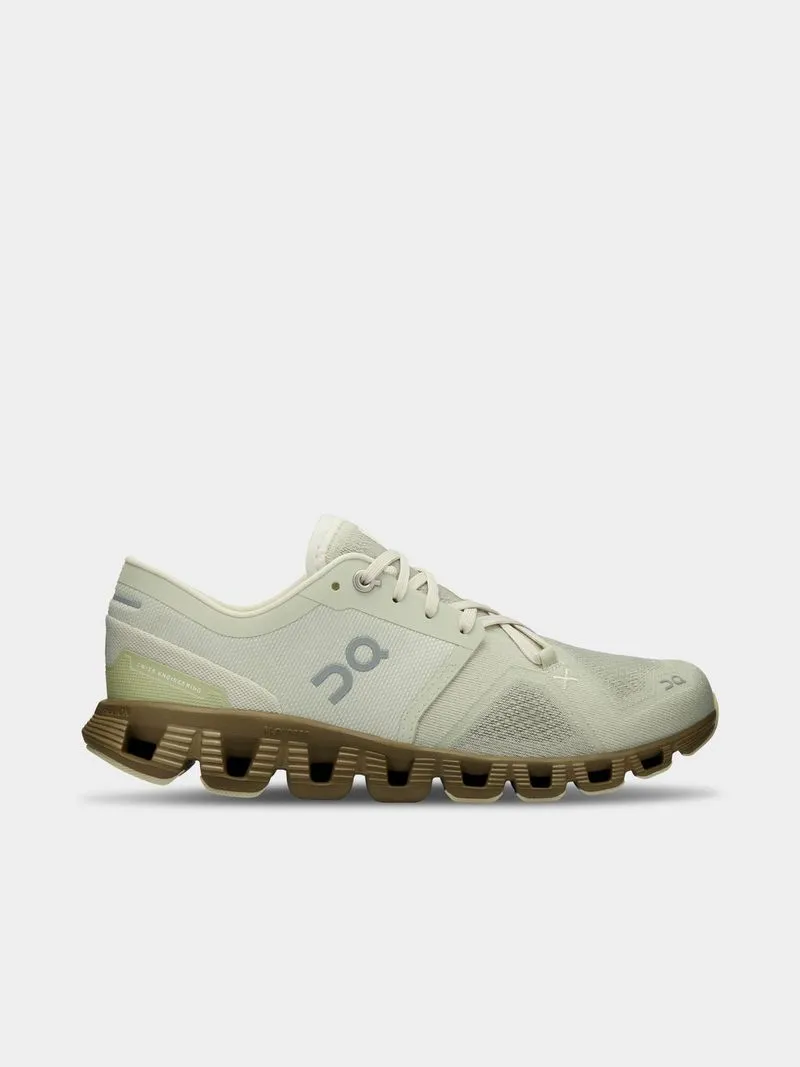 Womens On Running Cloud X 3.0 Aloe Running Shoes