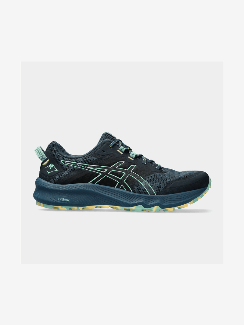 Mens Asics Gel-Trabuco Terra 2 Blue/Dark Mint Trail Running Shoes