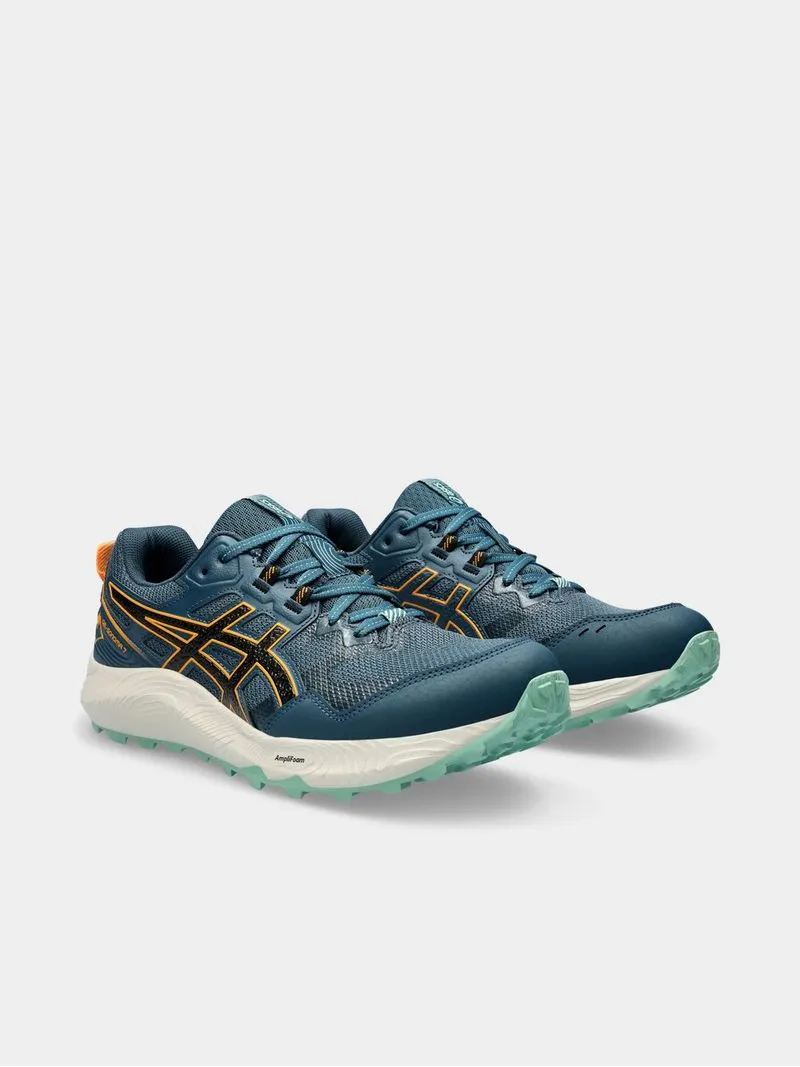 Mens Asics Gel-Sonoma 7 Blue/Black Trail Running Shoes