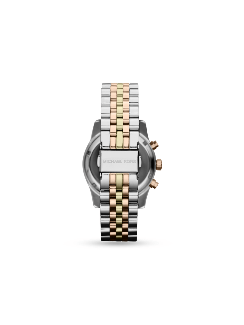 Michael Kors Ladies Lexington Tritone Bracelet Watch