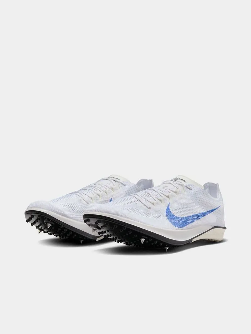 Mens Nike ZoomX Dragonfly 2 Blueprint White/Blue Distance Spikes