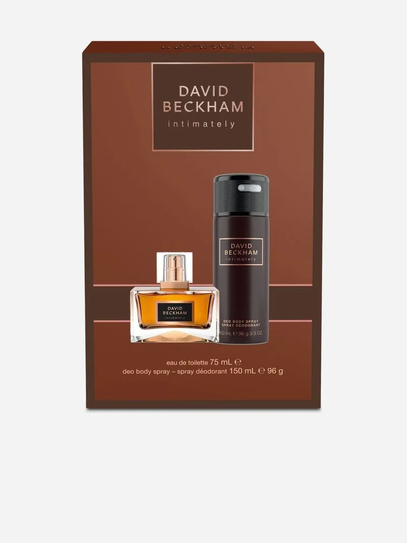 David Beckham Intimately Eau de Toilette & Deodorant Body Spray Gift Set