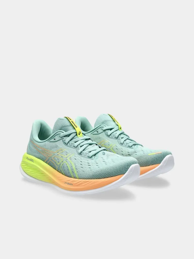 Womens Asics Gel-Cumulus 26 Paris Light Celadon Running Shoes