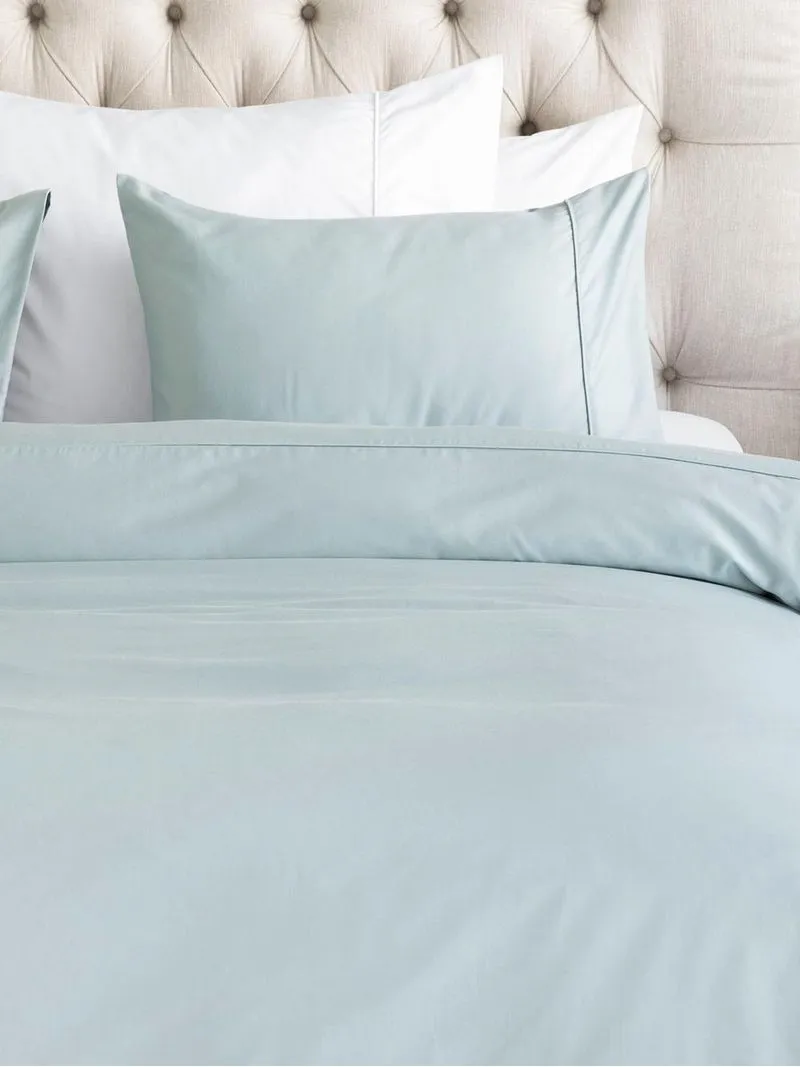 Gold Seal Certified Egyptian Cotton 600 Thread Count Pillowcase Duck Egg