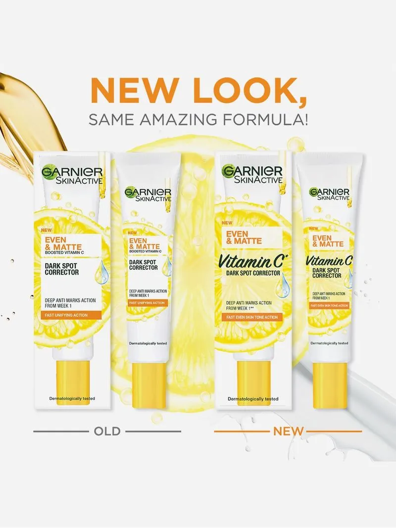 Garnier Even & Matte Dark Spot Corrector Cream Vitamin C