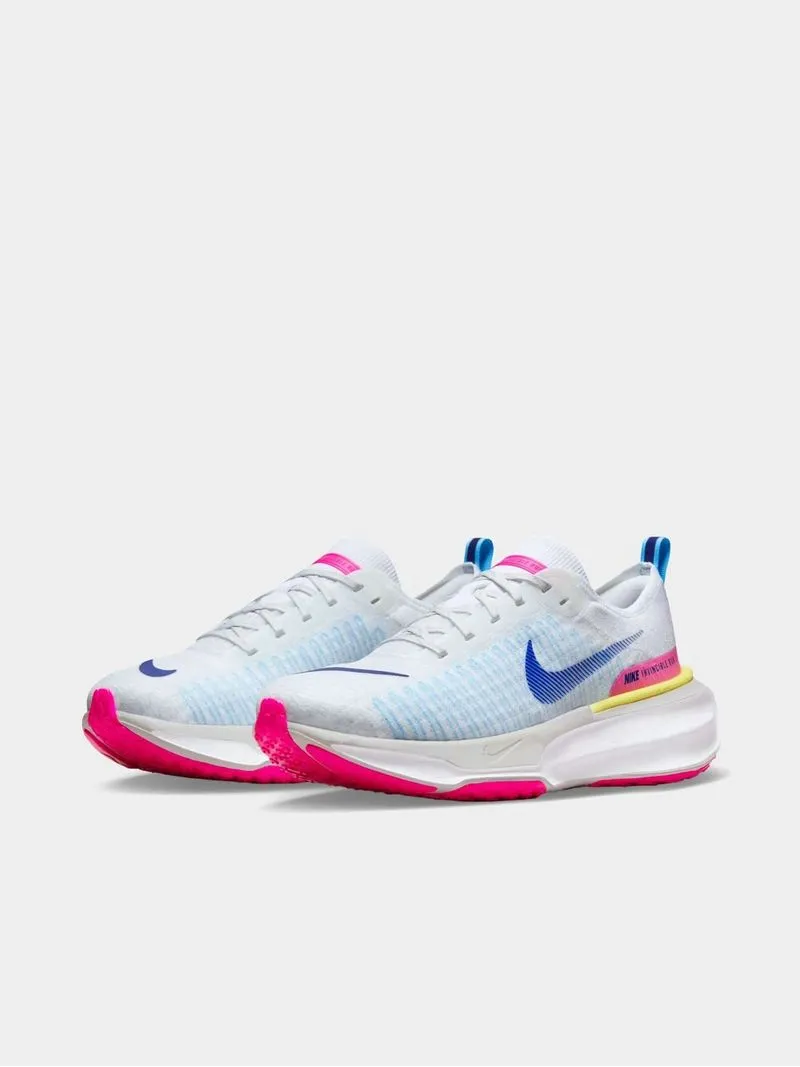 Mens Nike ZoomX Invincible Run 3 Grey/Pink Running Shoes